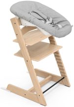 Stokke Tripp Trapp Matstol inkl. Newborn Set|Oak Natural/Grey