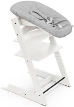 Stokke Tripp Trapp Matstol inkl. Newborn Set|White/Grey