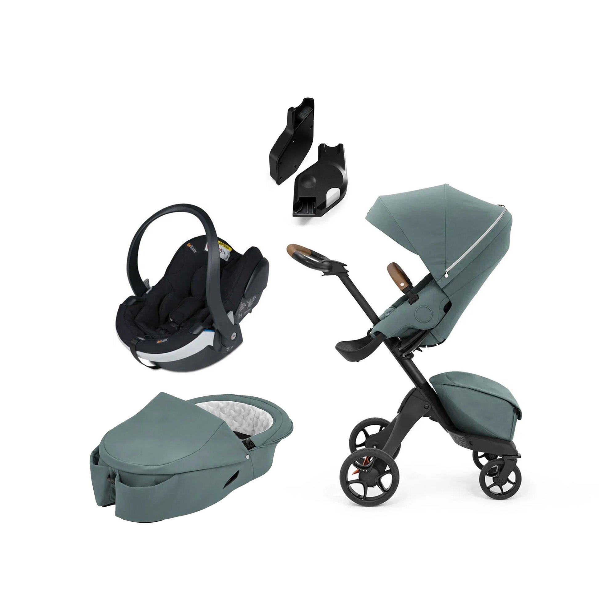 Stokke Xplory X Duovagn inkl. BeSafe iZi Go Modular X2