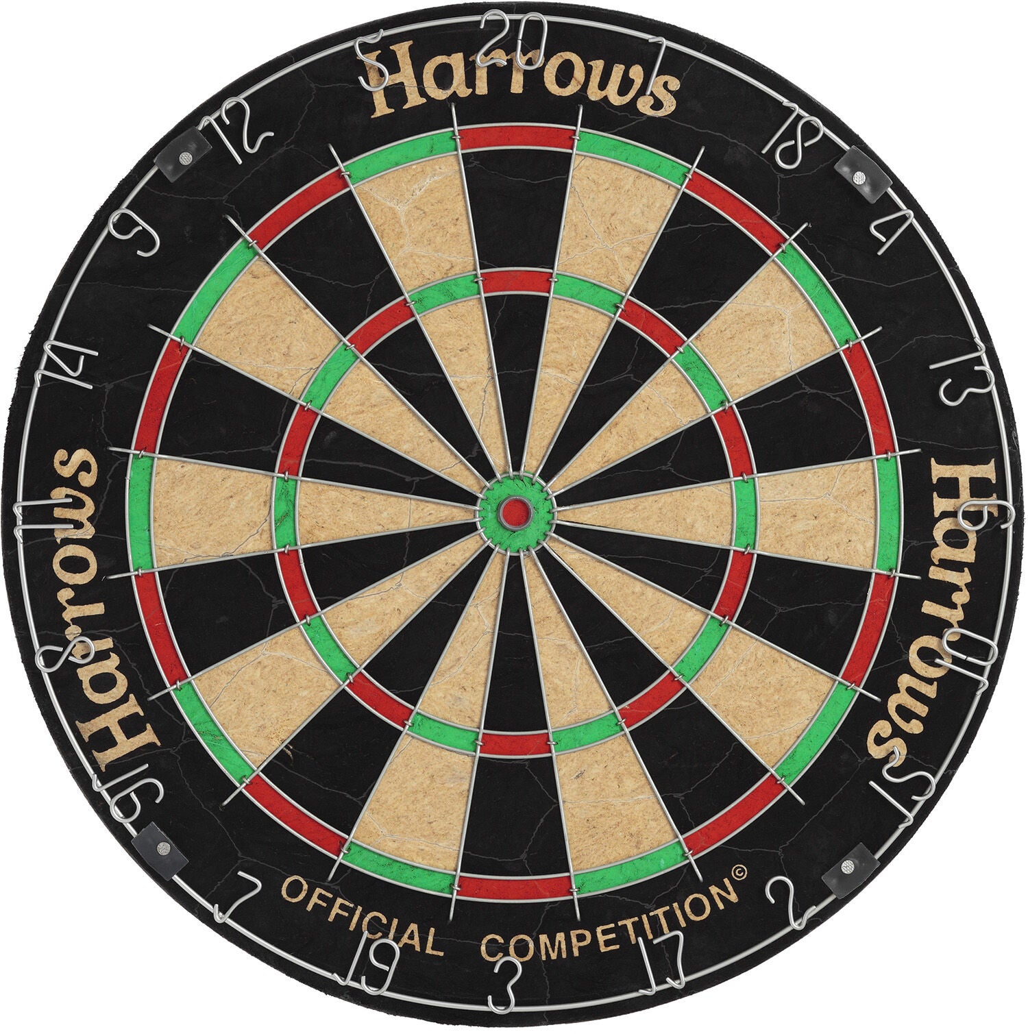 Sunsport Harrows Official Competition Darttavla|Svart