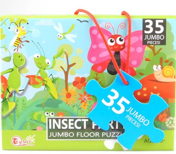 Suntoy Pussel Jumbo Insekter 35 Bitar