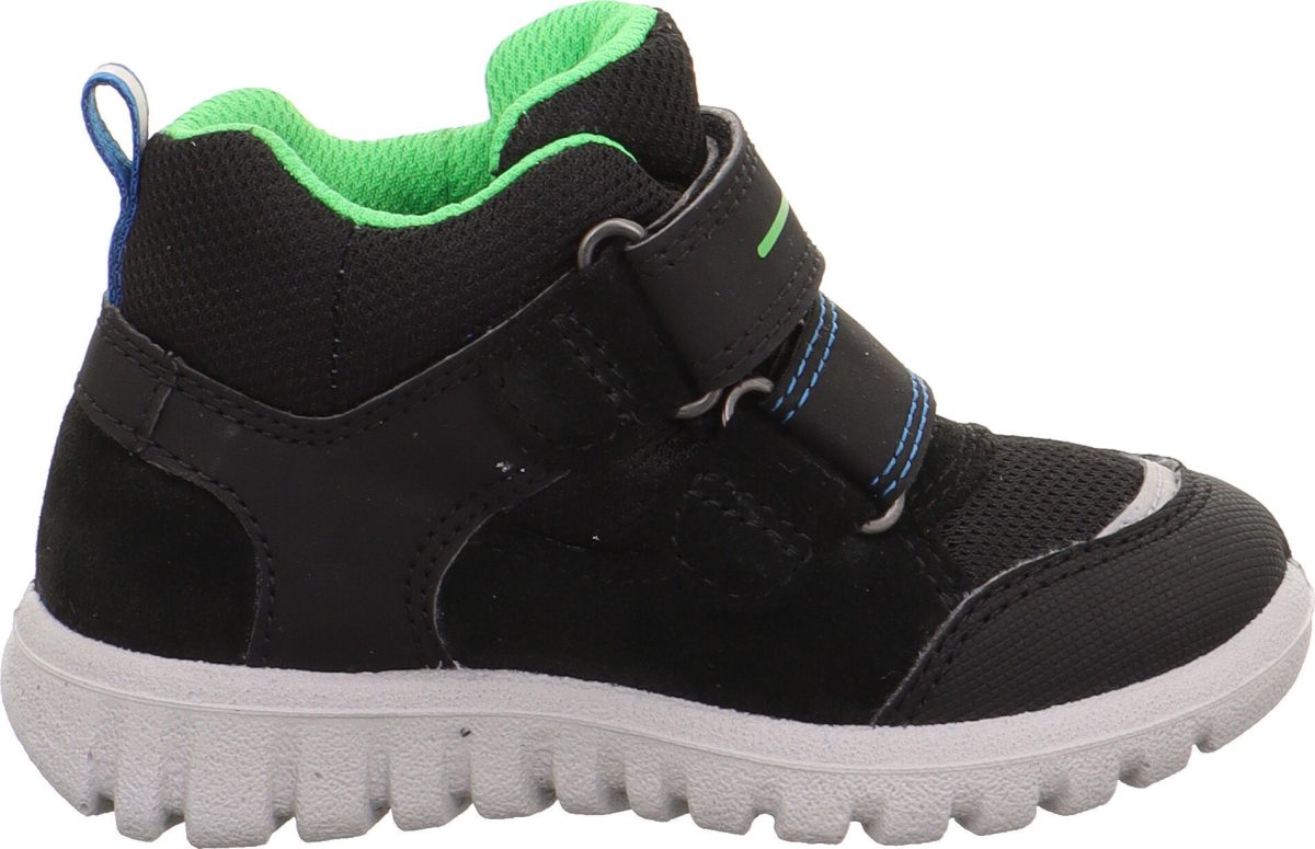 Superfit Sport7 Mini GTX Sneakers|Black/Green