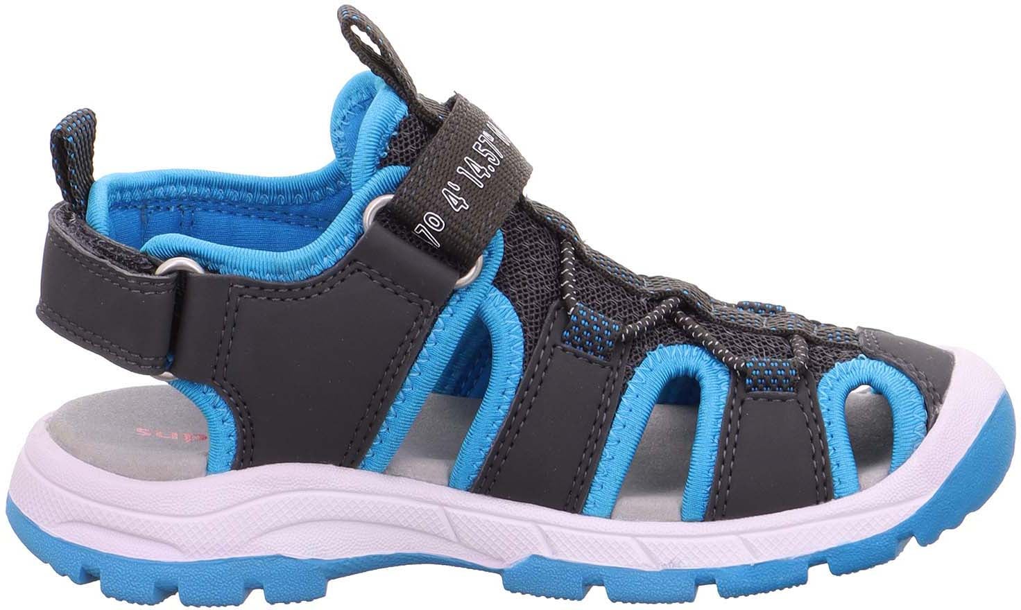 Superfit Tornado Light Sandal|Grey/Light Blue