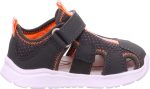 Superfit Wave Sandal|Grey/Orange