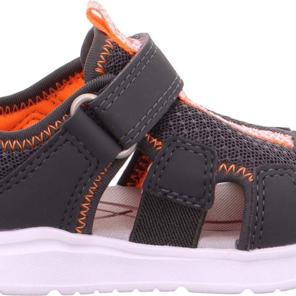 Superfit Wave Sandal|Grey/Orange