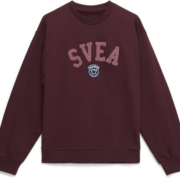 Svea Logo Crew Tröja|Winered