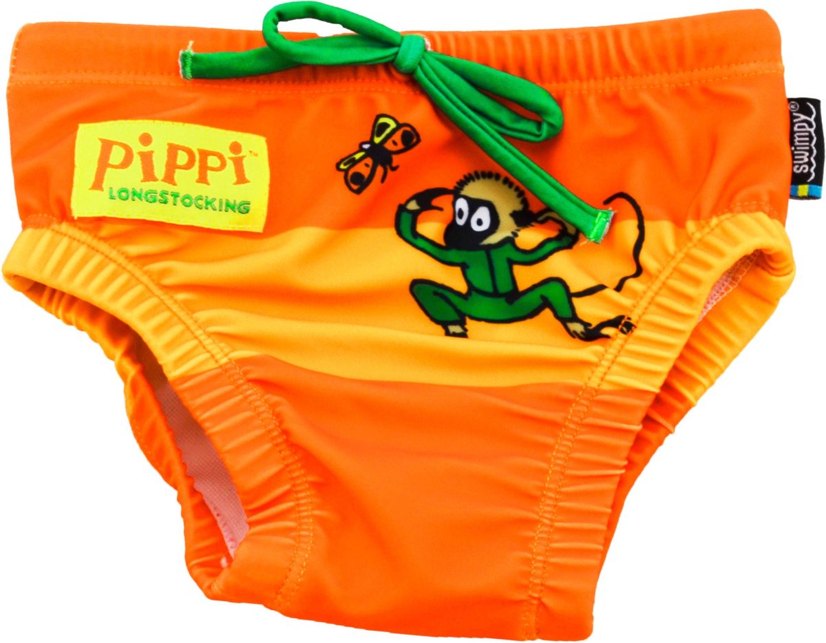 Swimpy Pippi Badblöja|Orange