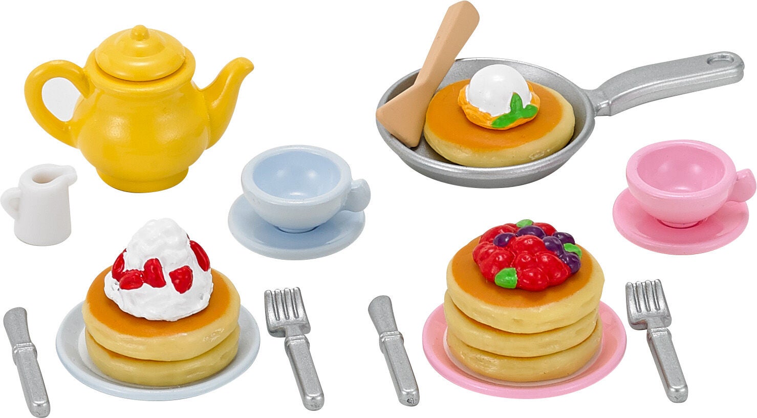 Sylvanian Families Dockhustillbehör Pannkaksset|