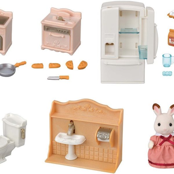 Sylvanian Families Dockhustillbehör med Figur|