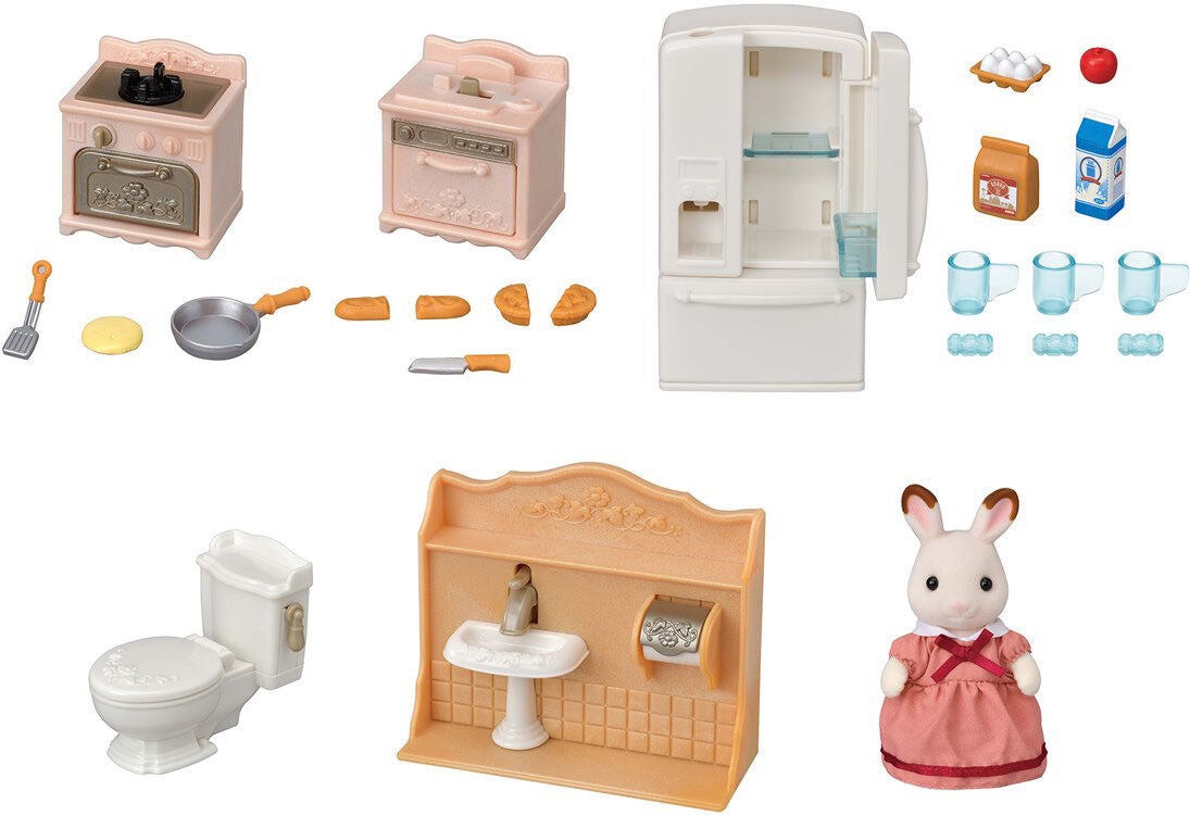 Sylvanian Families Dockhustillbehör med Figur|