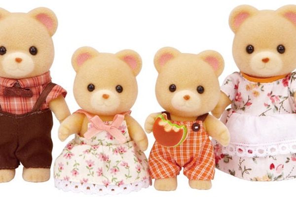 Sylvanian Families Figurset Familjen Mysbjörn|