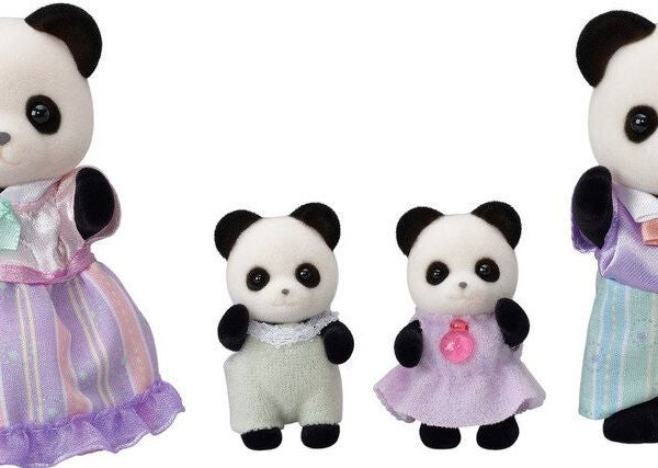 Sylvanian Families Figurset Familjen Pookie Panda|