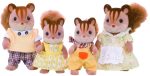 Sylvanian Families Figurset Familjen Valnötsekorre|