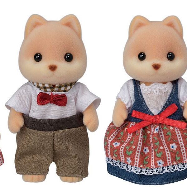 Sylvanian Families Figurset Hundfamilj Karamell|