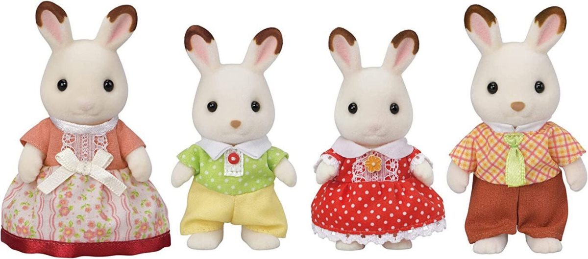 Sylvanian Families Figurset Kaninfamilj Choklad|