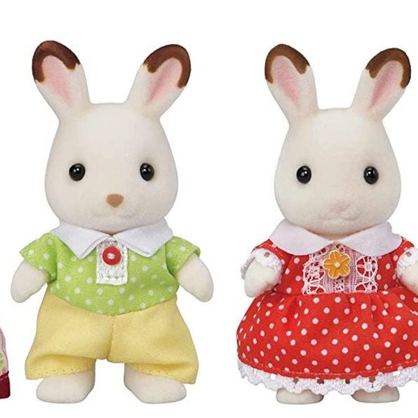 Sylvanian Families Figurset Kaninfamilj Choklad|