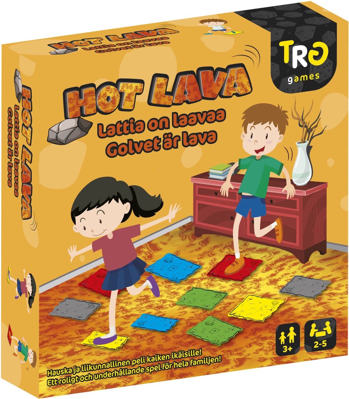 TRG Games Golvet Är Lava Spel