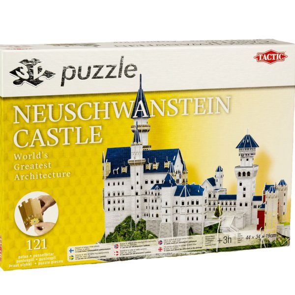 Tactic Pussel 3D Puzzle Slottet Neuschwanstein|