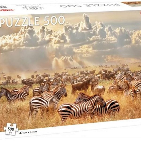 Tactic Pussel Zebra Herd 500 Bitar