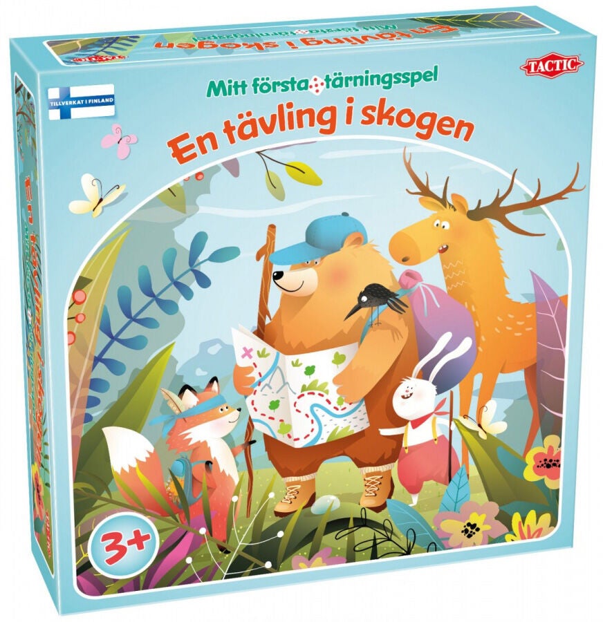 Tactic Spel En Tävling i Skogen|