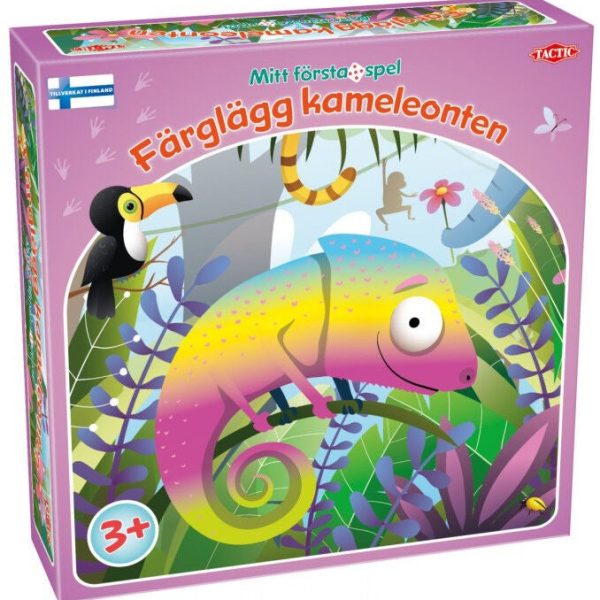 Tactic Spel Färglägg Kameleonten|