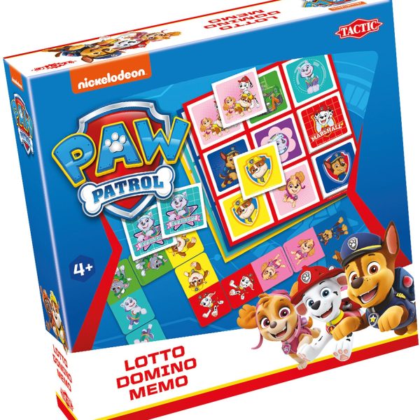 Tactic Spel Paw Patrol 3-In-1|