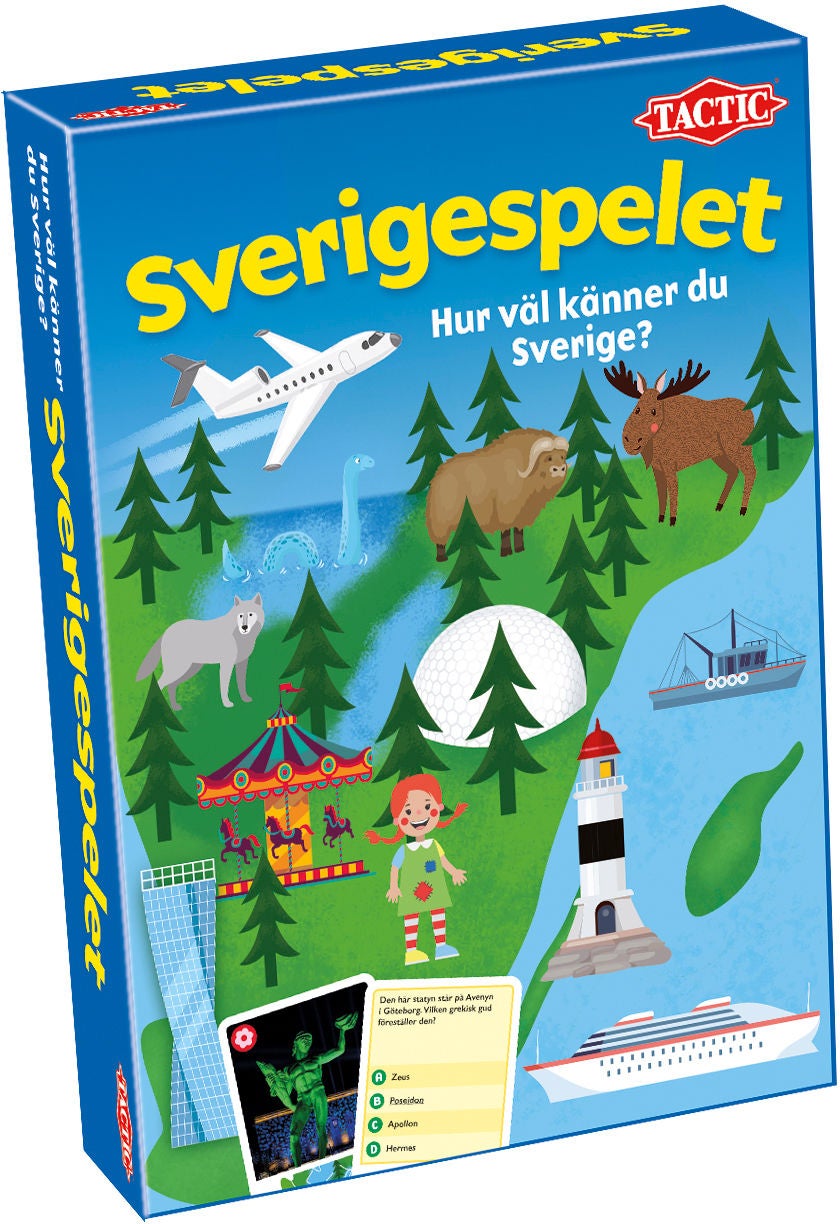 Tactic Spel Sverigespelet|