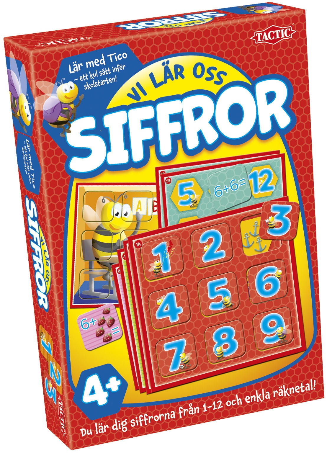 Tactic Spel Vi lär Oss Siffror