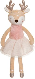 Teddykompaniet Ballerinas Rådjur Ruth 40 cm|Rosa