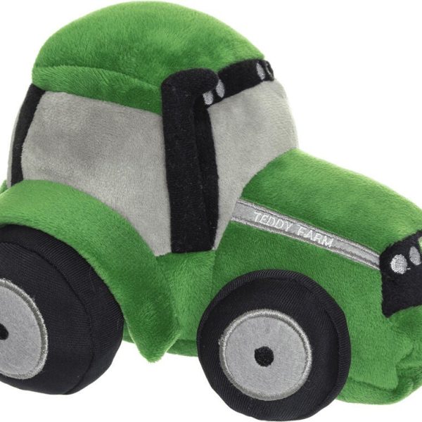 Teddykompaniet Teddy Farm Gosedjur Traktor 18 cm|