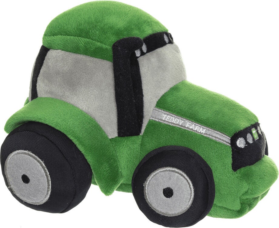 Teddykompaniet Teddy Farm Gosedjur Traktor 18 cm|