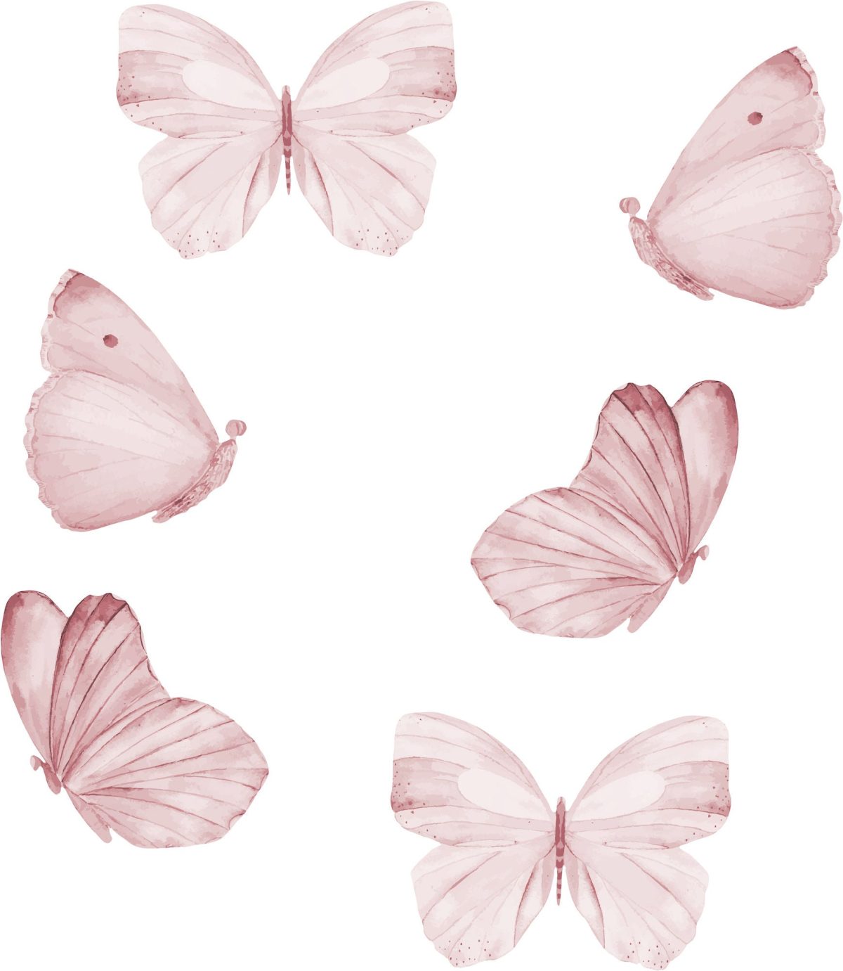 That's Mine Wallsticker Butterfly 6-pack