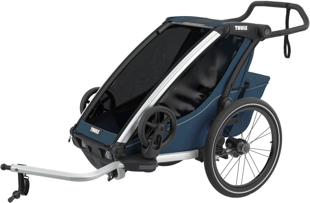 Thule Chariot Cross 1 Cykelvagn|Majolica Blue