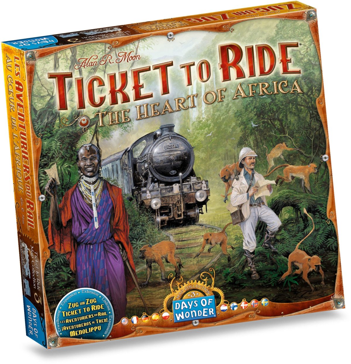 Ticket To Ride Map Collection Africa|