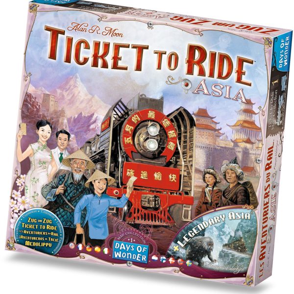 Ticket To Ride Map Collection Asia|