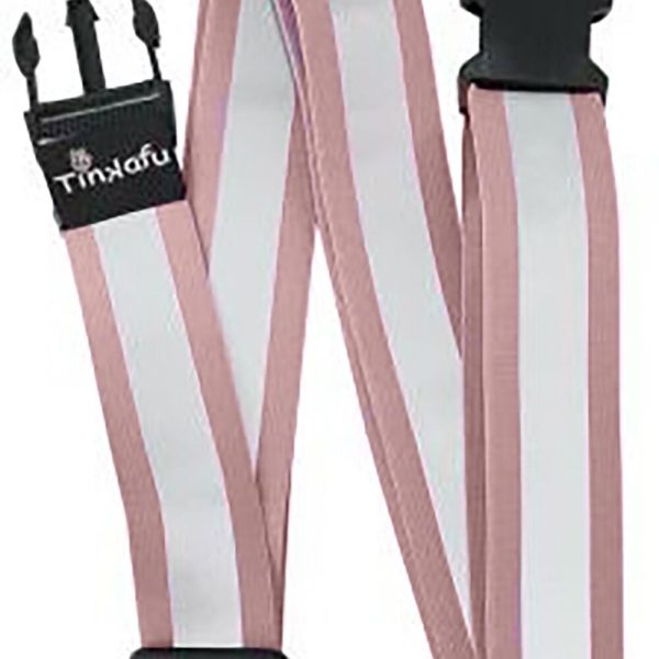 Tinkafu Reflexband för Barnvagn|Woodrose Pink