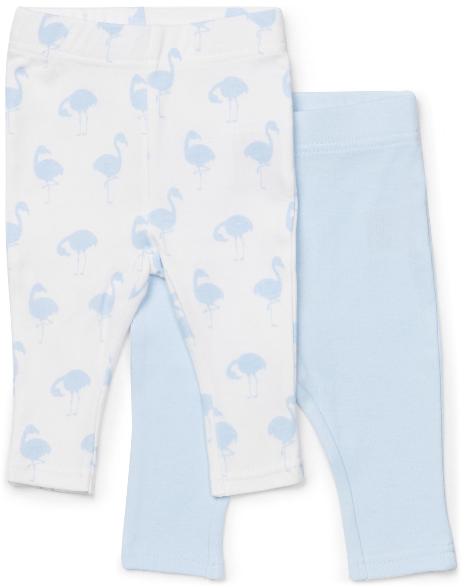 Tiny Treasure Lexi Leggings 2-Pack|Blue/Flamingo 62