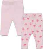 Tiny Treasure Lexi Leggings 2-Pack|Pink/Flamingo 56