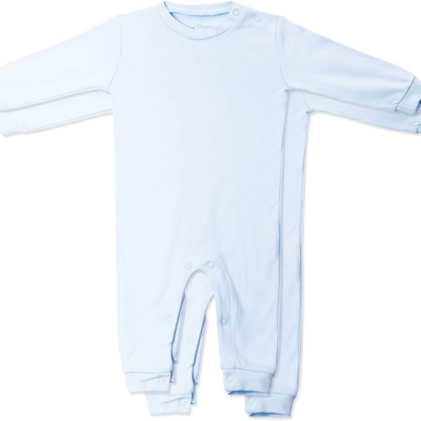 Tiny Treasure Maxime Jumpsuit 2-Pack|Baby Blue 56