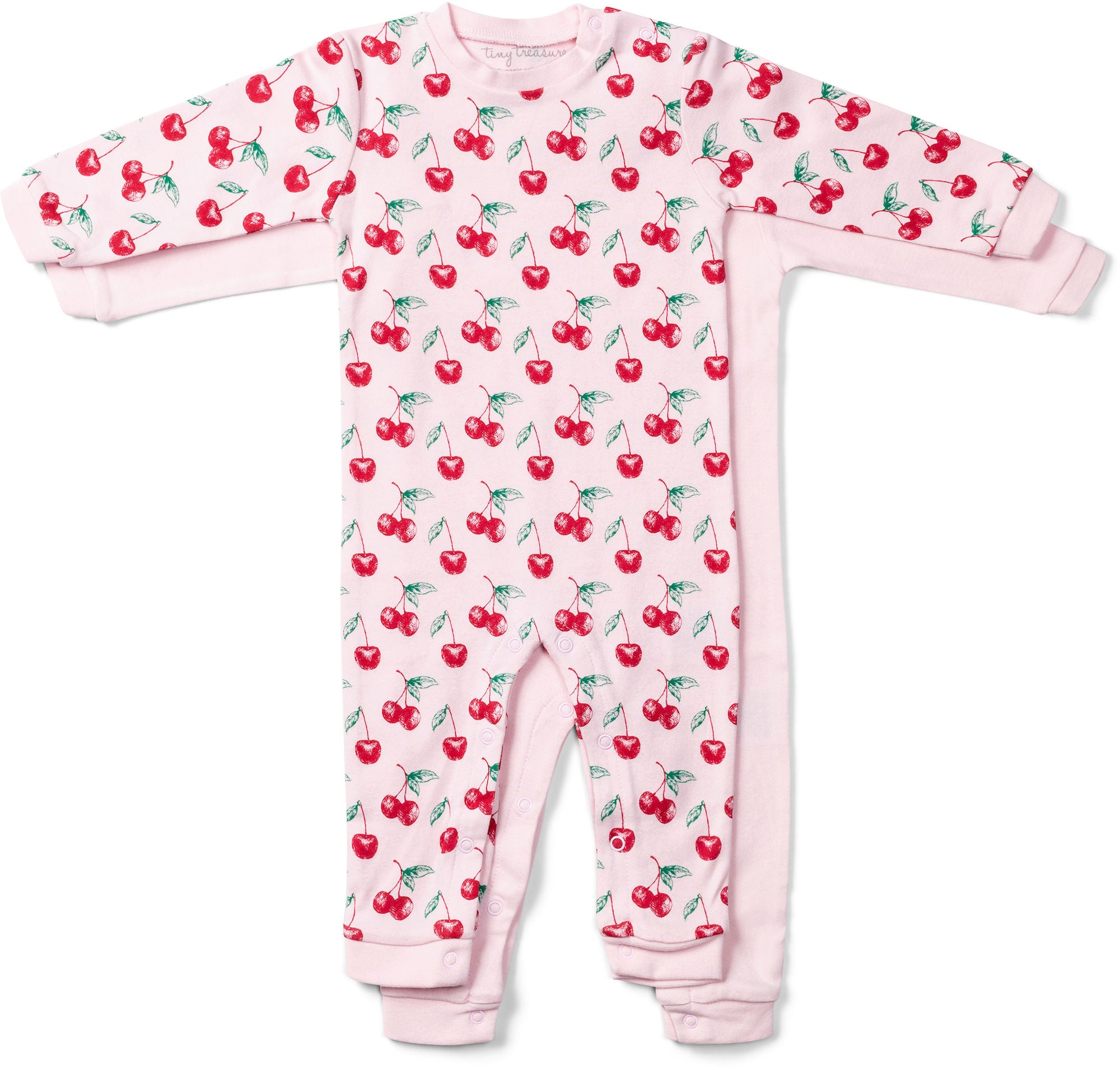 Tiny Treasure Maxime Jumpsuit 2-Pack|Pink 56