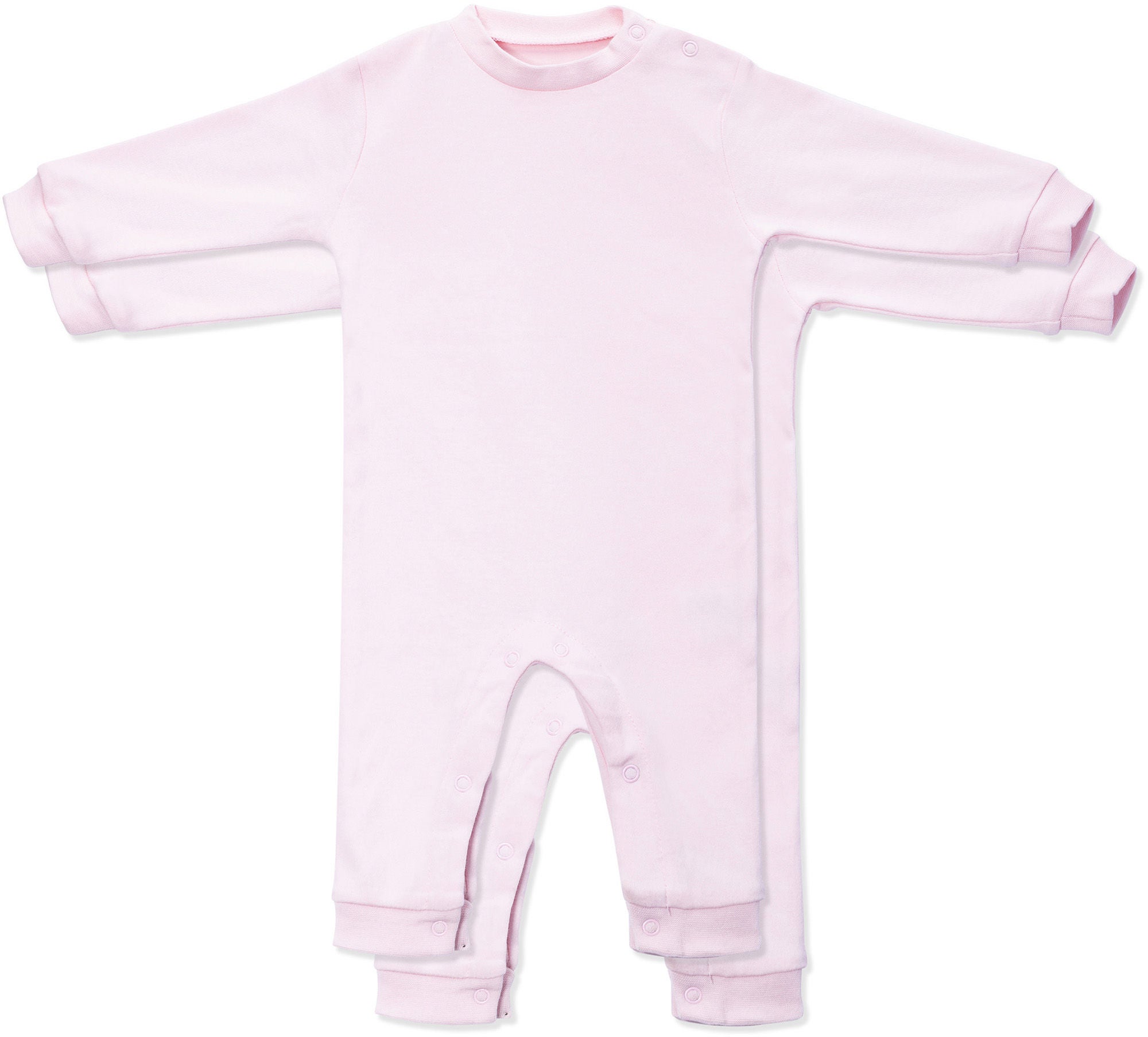 Tiny Treasure Maxime Jumpsuit 2-Pack|Pink 68