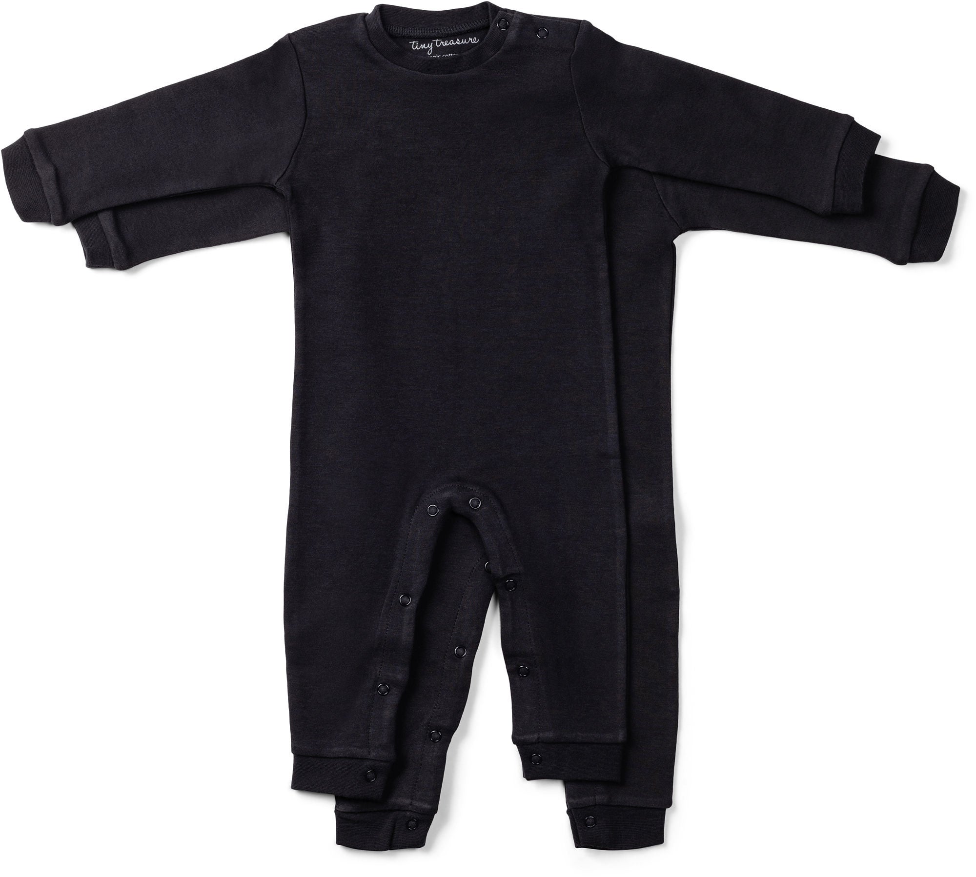 Tiny Treasure Maxime Jumpsuit 2-pack|Black 56