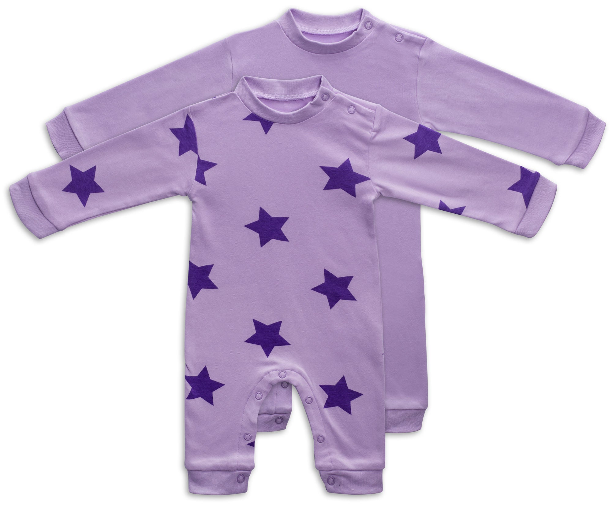 Tiny Treasure Maxime Jumpsuit 2-pack|Orchid Bloom 62