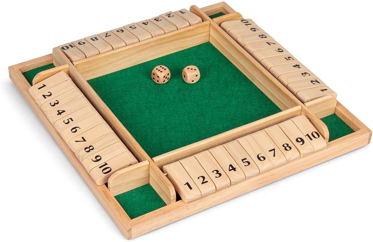 Tobar Sällskapsspel Shut The Box I Trä|