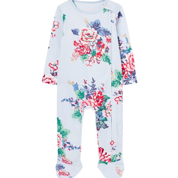 Tom Joules Peter Rabbit Zippy Jumpsuit|White/Cream