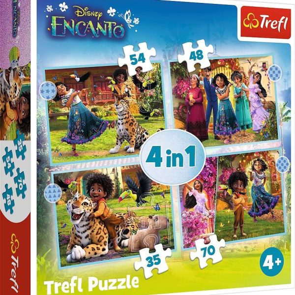 Trefl Disney Encanto Pussel 4-in-1|