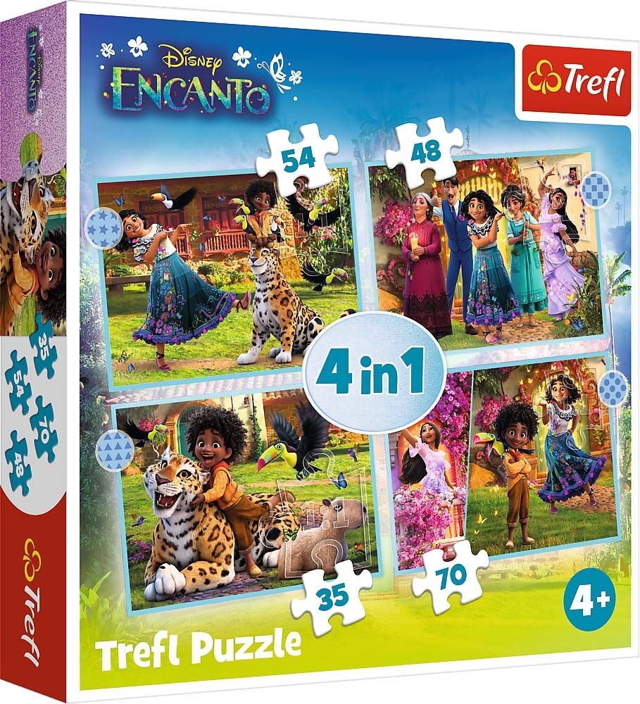 Trefl Disney Encanto Pussel 4-in-1|