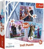 Trefl Disney Frozen 2 Pussel 3-i-1|