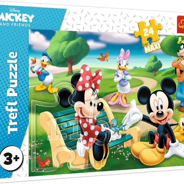 Trefl Disney Maxi Pussel Musse Pigg 24 Bitar|