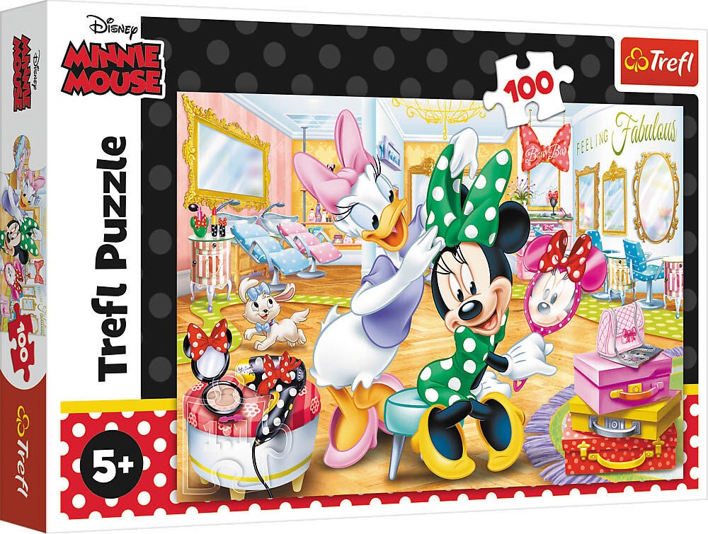 Trefl  Disney Mimmi Pigg Pussel 100 Bitar|